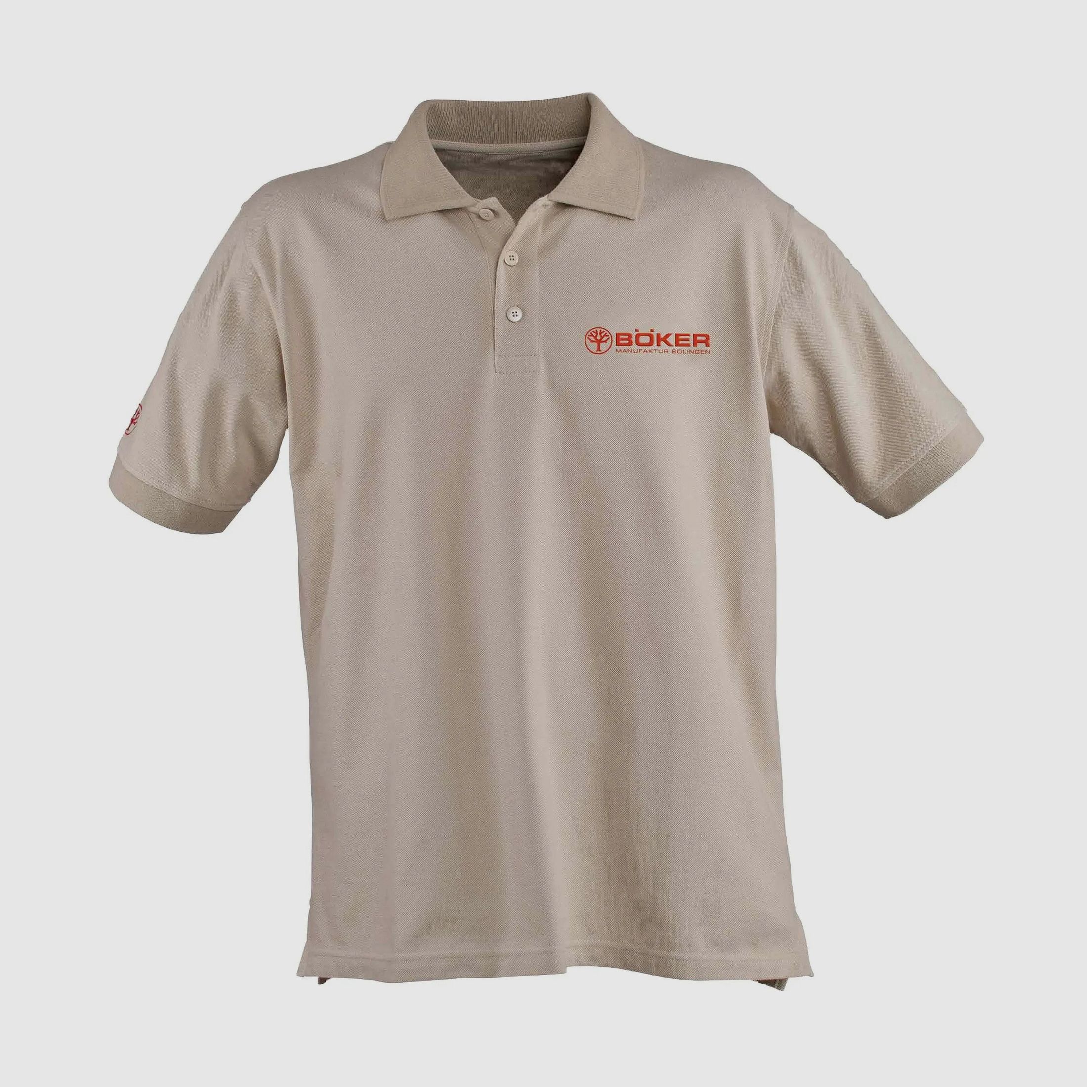 Böker Böker Poloshirt Stitch desert
