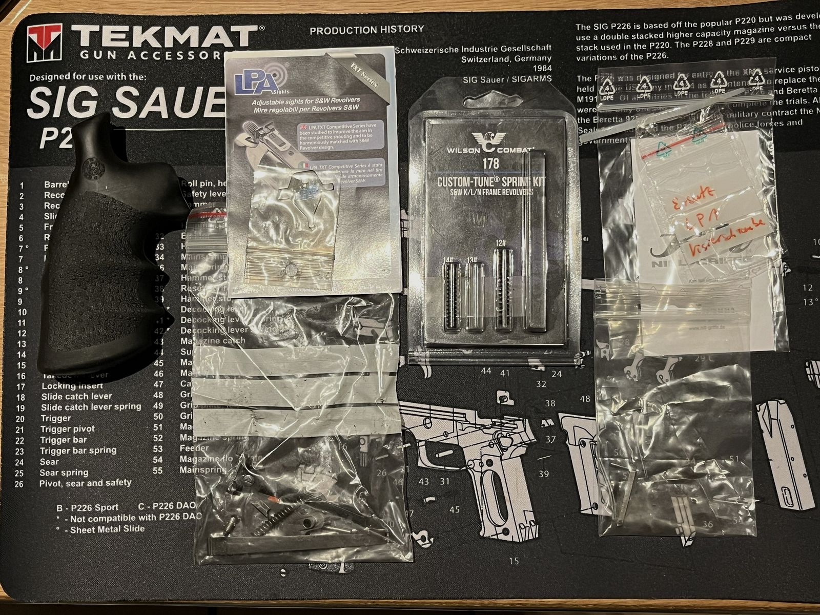 Smith Wesson 629 Revolver 6,5" 629-3 elegante messa a punto meno di 200 colpi