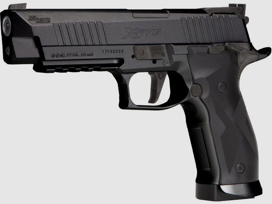 Sig Sauer X-Five ASP CO₂-Druckluftpistole für Diabolos, Bild 4 von 4