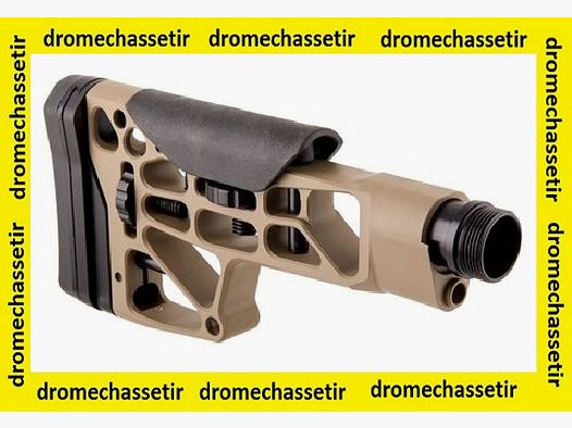 Crosse MDT Skeleton V4, en aluminium, appuie joue et talon reglable, FDE