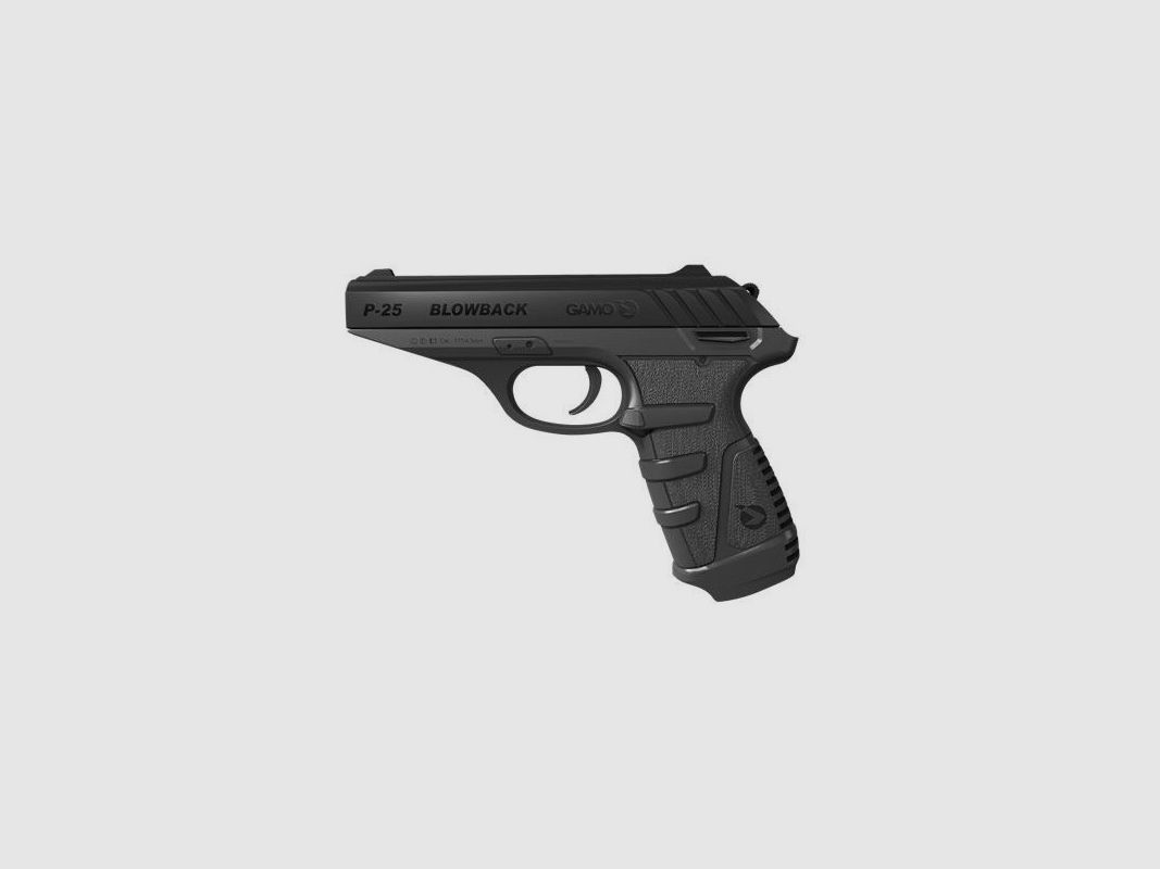 Pistolet à air comprimé GAMO P-25 BLOWBACK 4,5