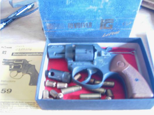 Gasrevolver Röhm RG59, LePetit, 9mm R.K., compleet