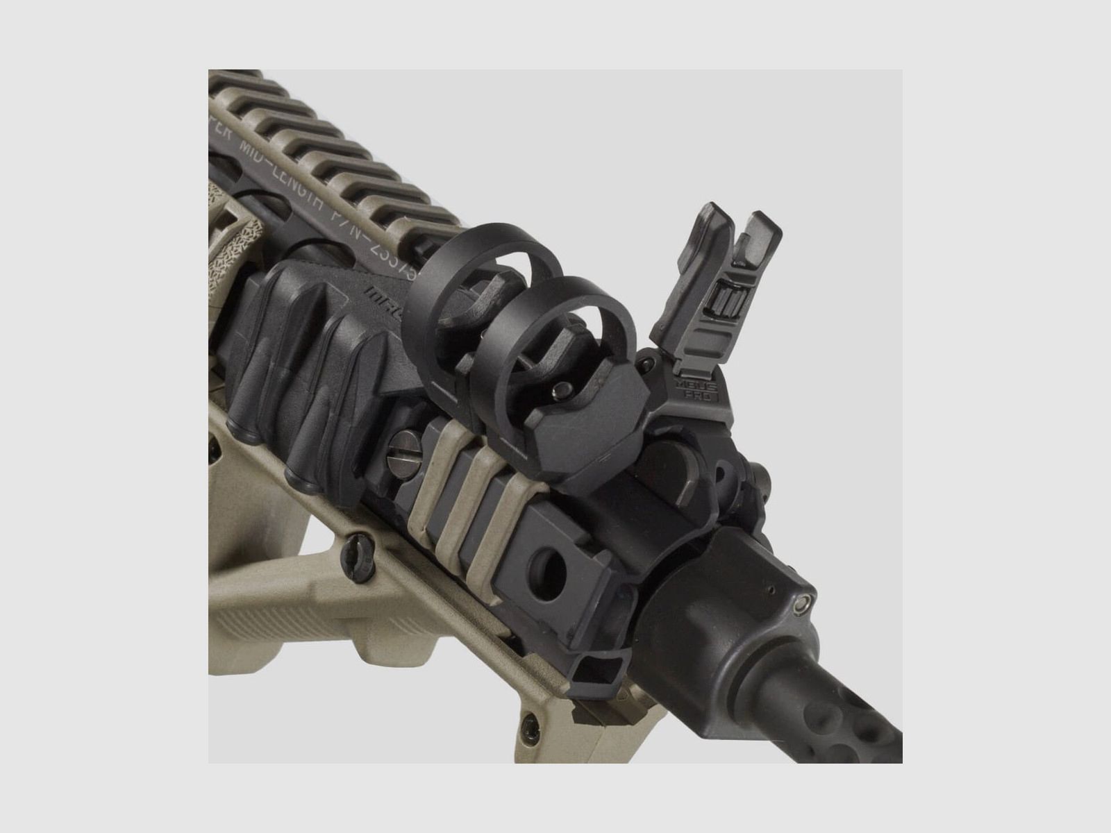 Magpul - Montaż oświetlenia Rail Light Mount - Prawostronny - MAG498-BLK RT, zdjęcie 5 z 5