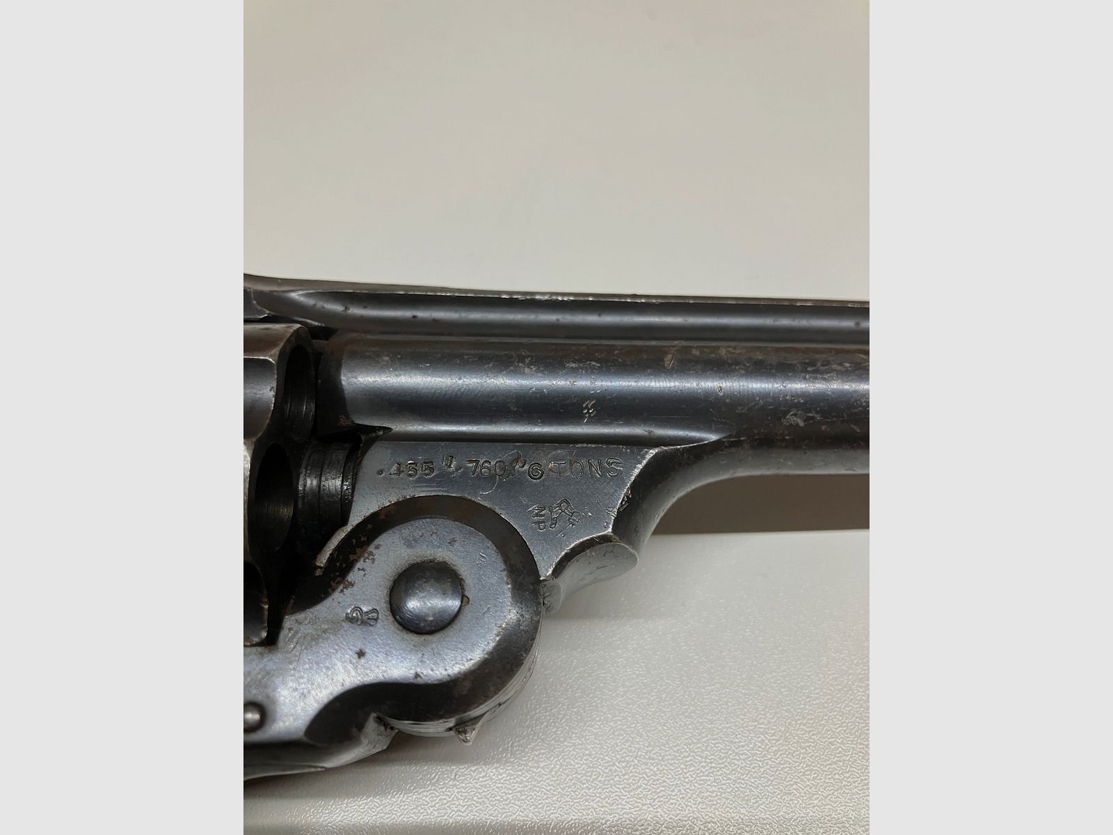 Eibar / Webley Revolver .455 "Pistolet, Stary Wzór, Nr 1 Mk.I" 1. Wojna Światowa