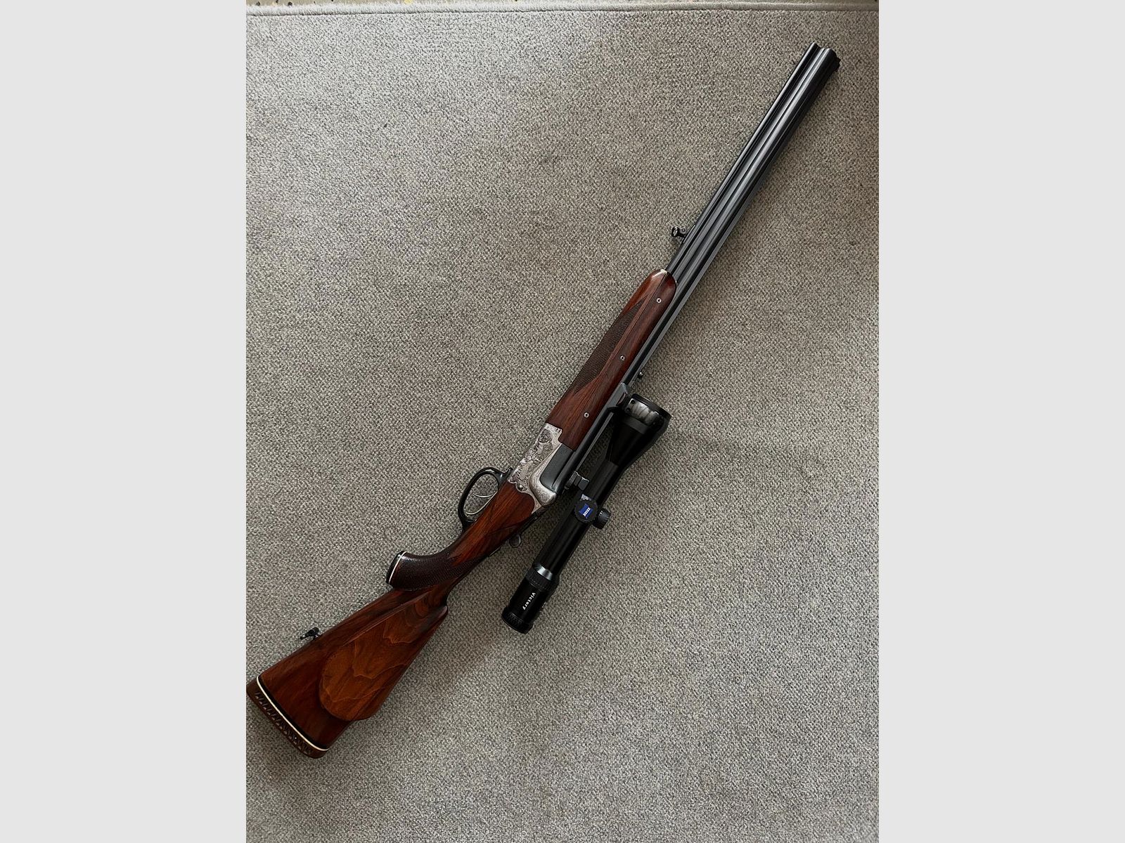 Merkel BBF Luxus Modell 201 con Zeiss Diavari