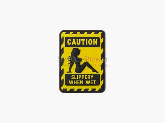 JTG Slippery when Wet Rubber Patch Color