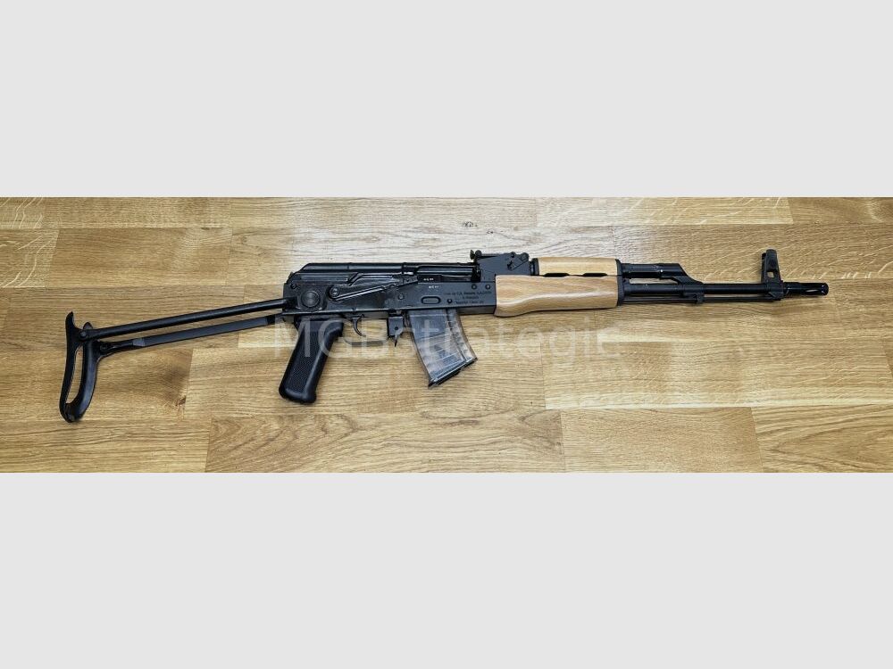 Cugir Modell 64 - halbautom. Büchse 7,62x39 - 42,5 cm Lauf Unterklappschaft Modell 64 - Lauf hartverchromt - zivile Version AKMS / System AKM / AK47 AK-47