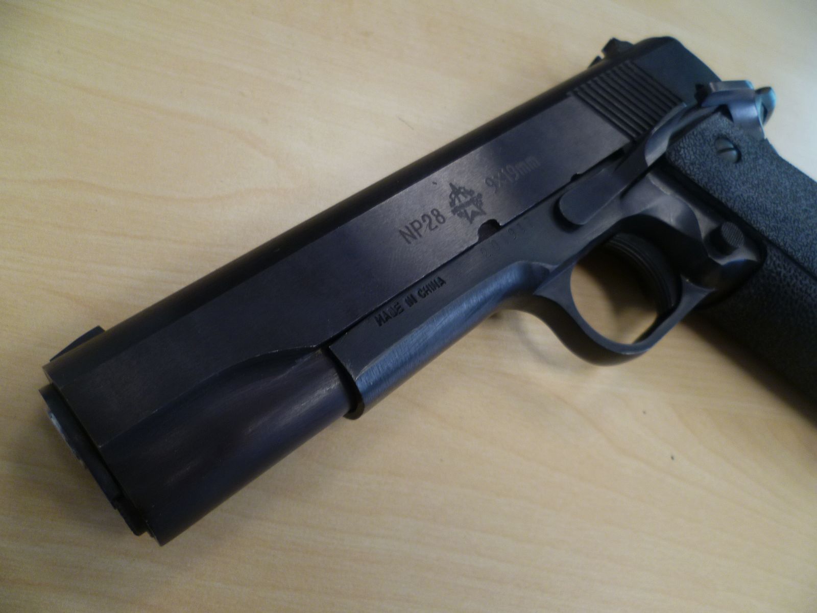 Pistole Norinco NP 28 - 9 mm Luger  1911er Nachbau