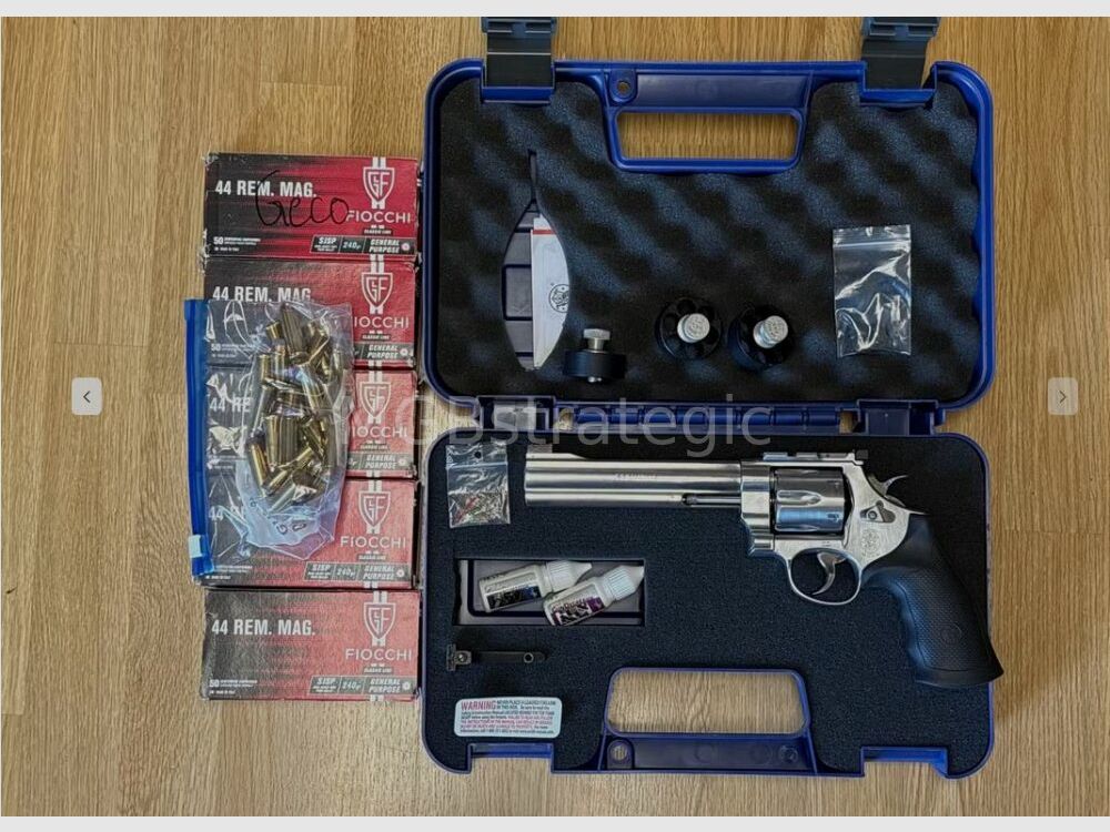 S&W 629 6,5" Classic Revolver .44 Magnum