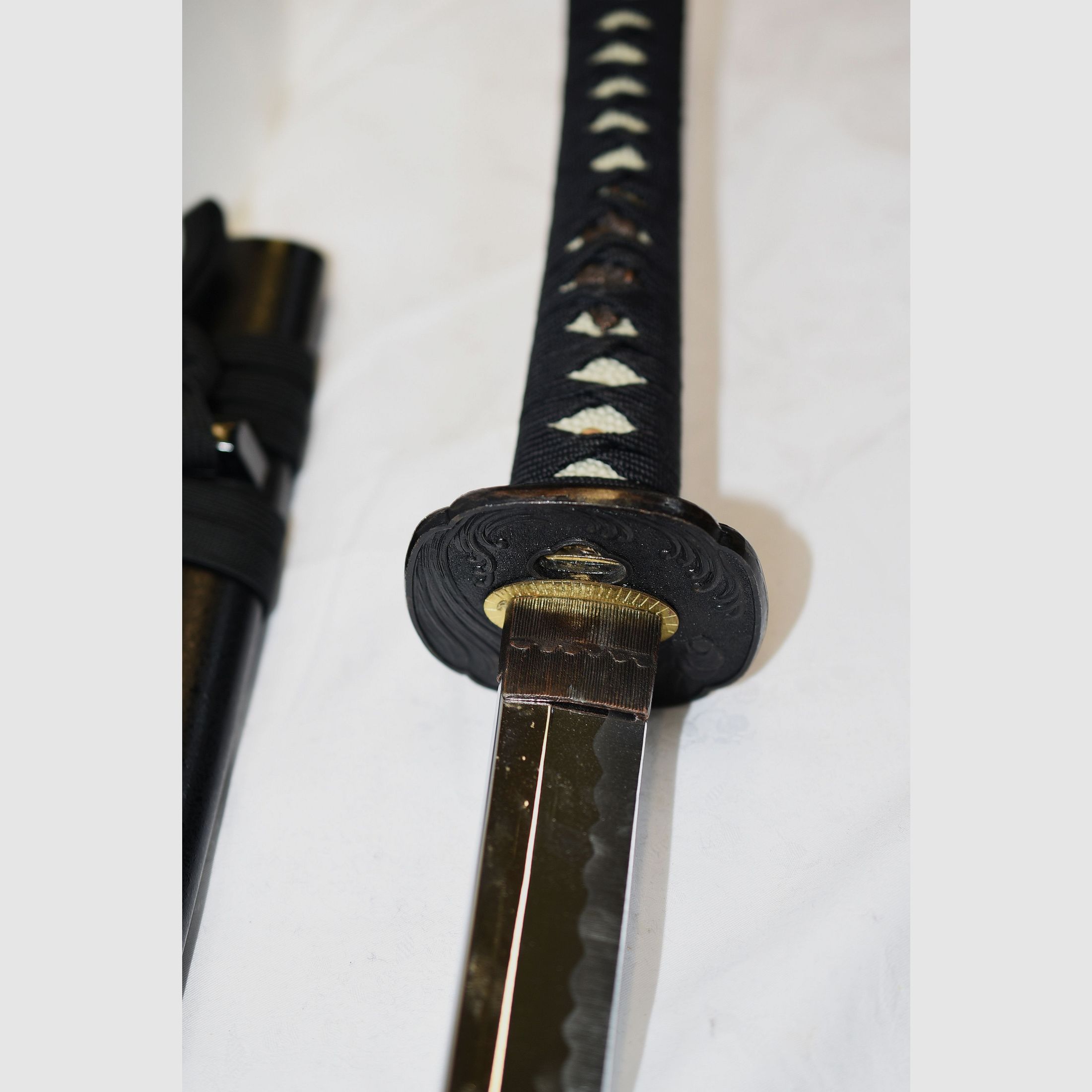 japanisches Schwert, Katana, Samurai, Edelstahl Übungsschwert