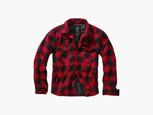 Camisa Brandit Lumberjacket - Negro / S Hombres