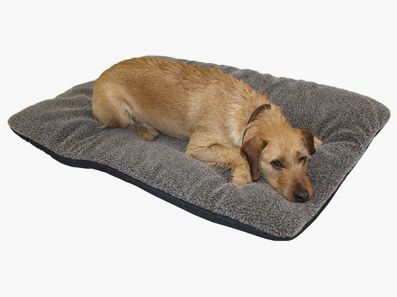 Shooter King Hundedecke 100x120cm / Braun aus Faserpelz