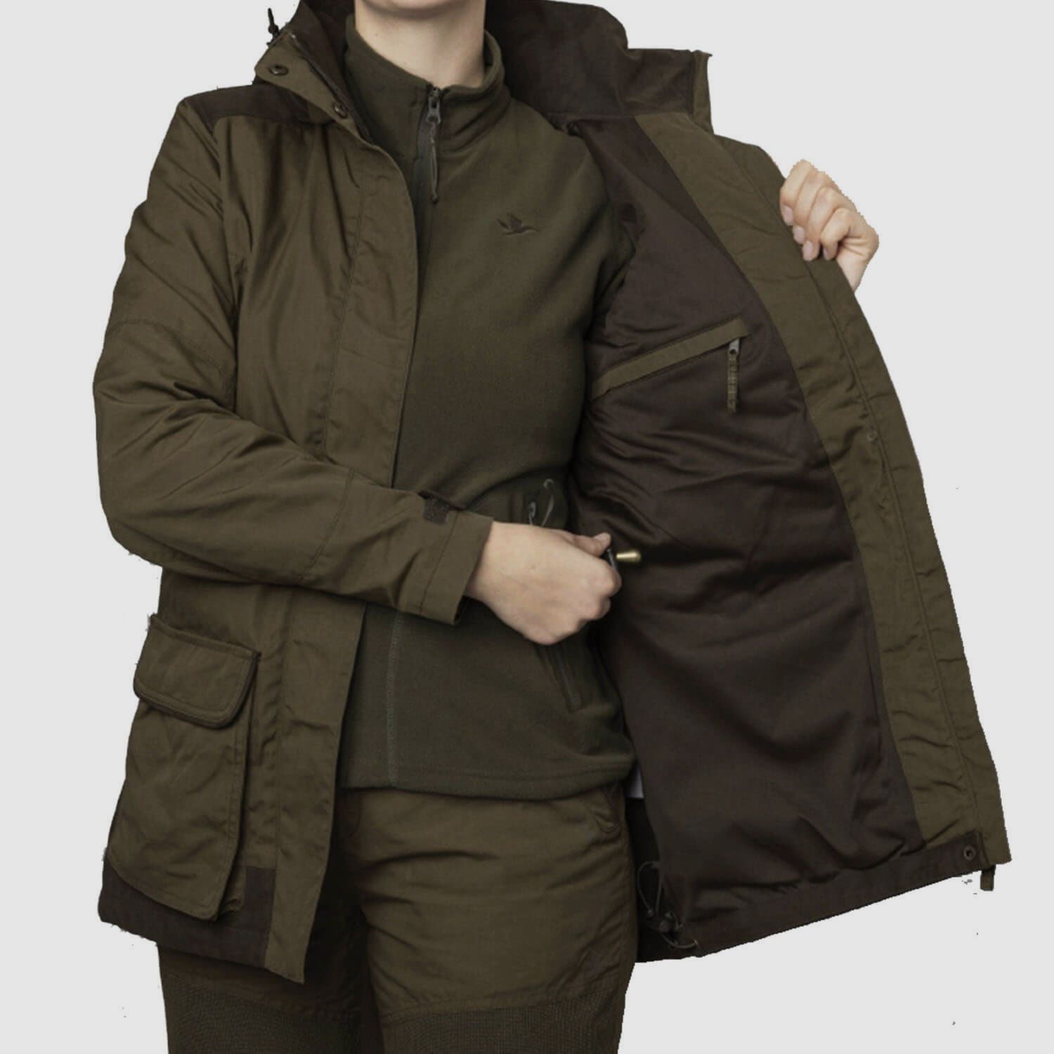 Seeland Key Point Kora veste pour femme (Pine Green/Grizzly Brown), image 4 sur 7