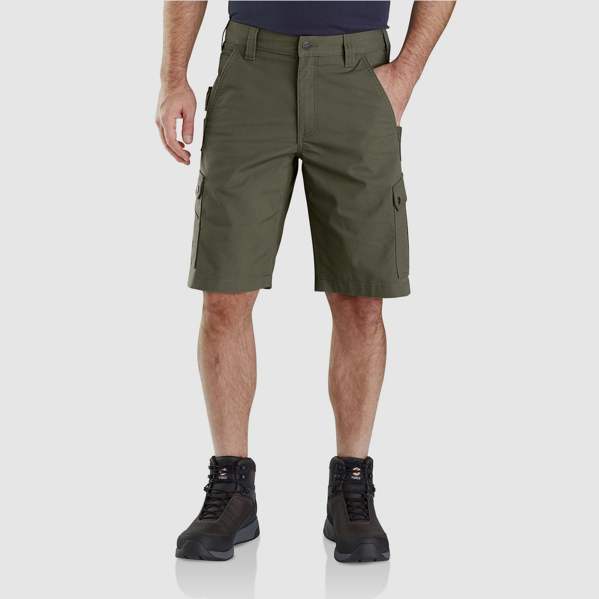 Carhartt Ripstop Cargo Shorts Hombre Basil W42