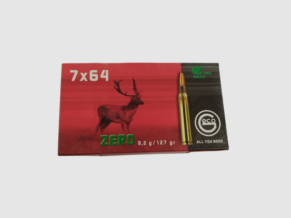 Amunicja Geco 7X64 Zero 8,2g, zdjęcie 1 z 3