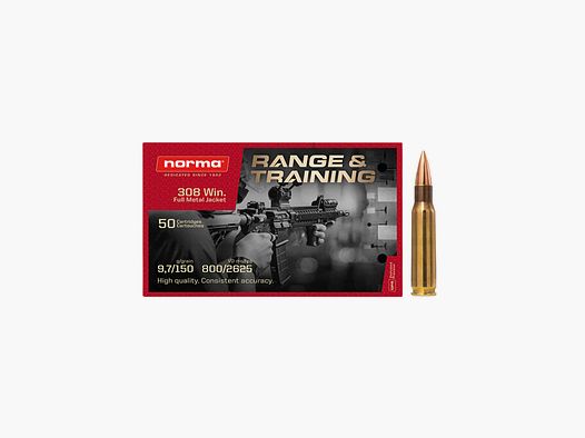 Norma Range & Training - .308 Win. - 150 grs.