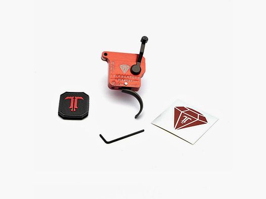 TriggerTech Rem700 Diamond Curved Czarny, Lewy