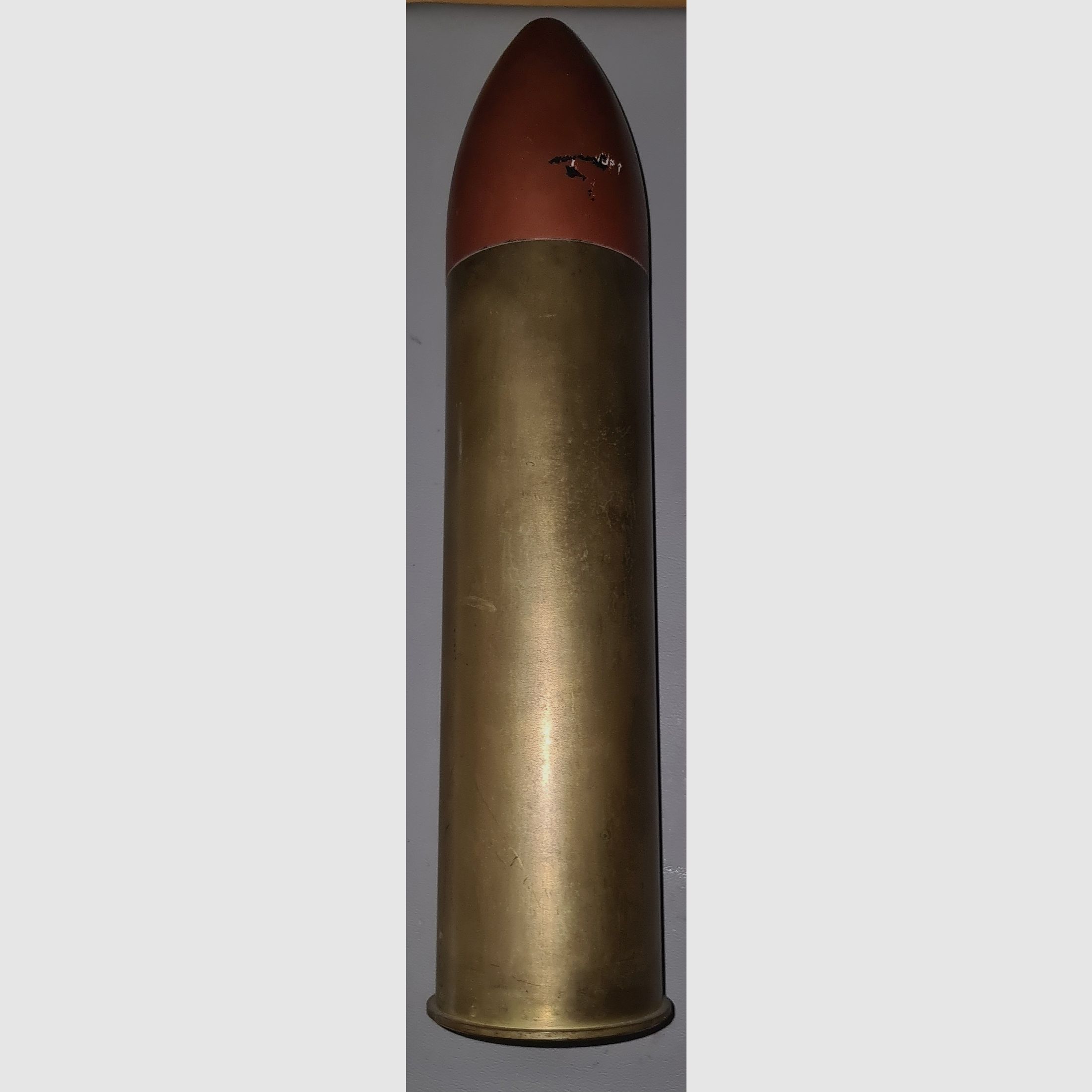 GESCHOSS PANZER FLAK ARTELLERIE 105 x375 DM2 ENTMILITARISIERT 
