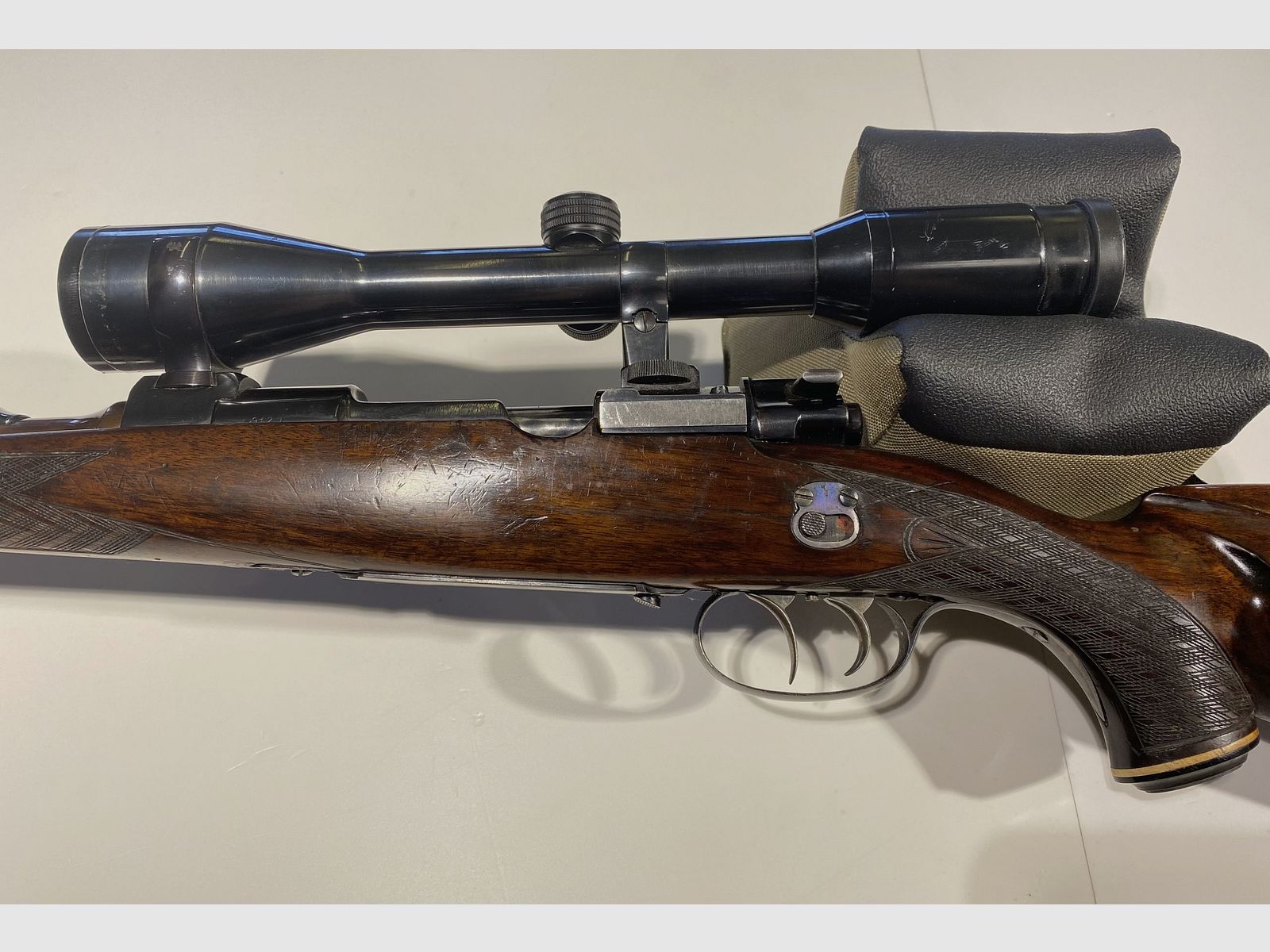 Geweer Böhler Antinit Wasserburger, Kal. 5,6×57 met Kahles-ZFR, afbeelding 3 van 8