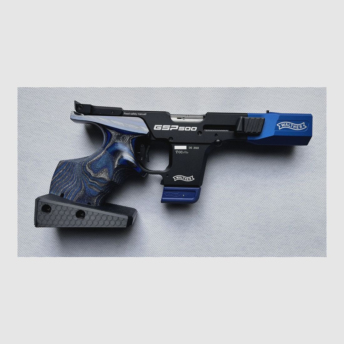 Handballenauflage für Auflageschiessen Walther GSP 500