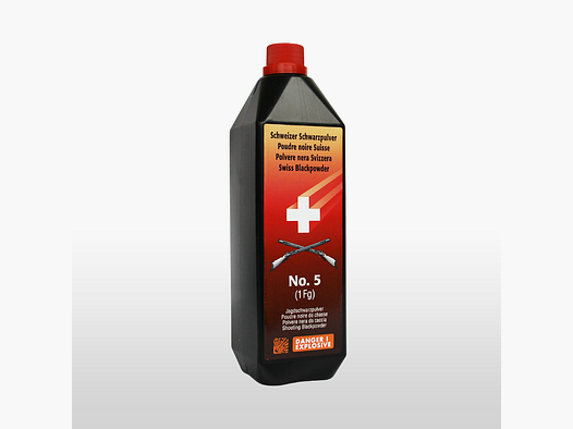 Schweizer-Schwarzpulver Nr. 5 1kg