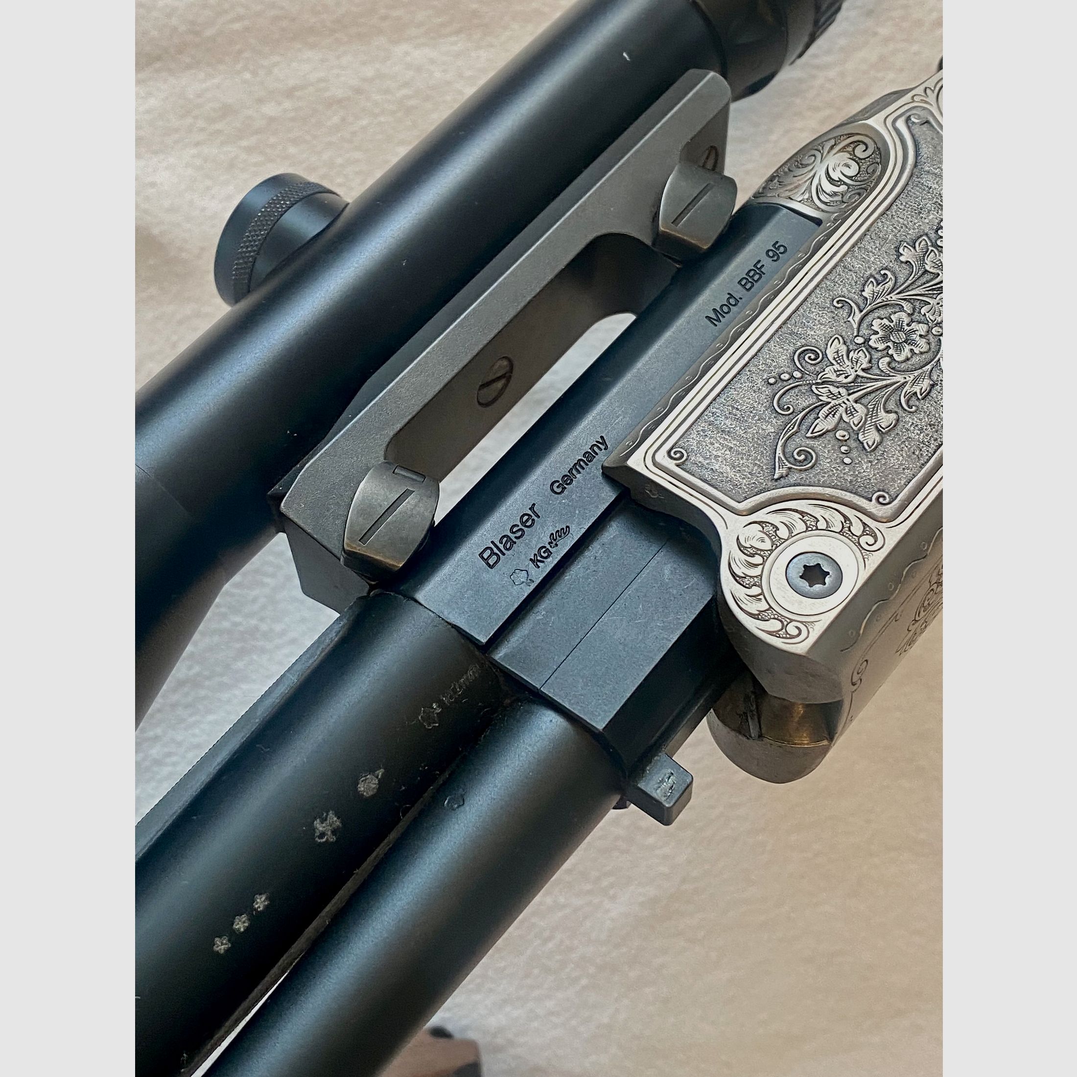 Blaser BBF 95 Prestige 30.06 Springfield 12/70 Stahlschrot