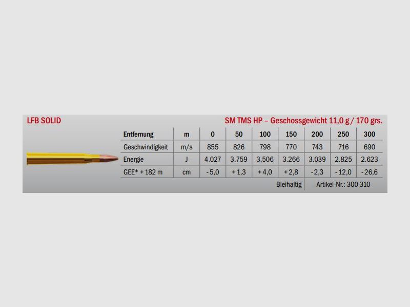 LFB Solid 7×75 R SE v. Hofe SM TMS HP 11g, Bild 2 von 2
