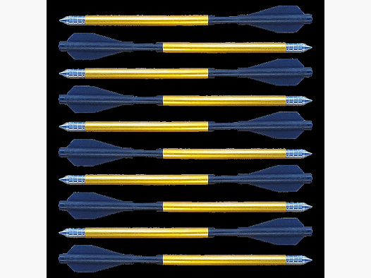 ALU - PIJLEN VOOR PISTOOL KRUISBOOG - 6,5" - 10 STUKS - SOBEK-GESCHIKT