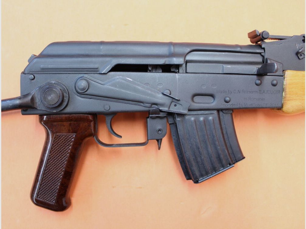 Cugir Ha.Fucile 7,62x39 Cugir WS1-64: Sistema Kalashnikov, canna da 425mm/ calcio pieghevole, COME NUOVO