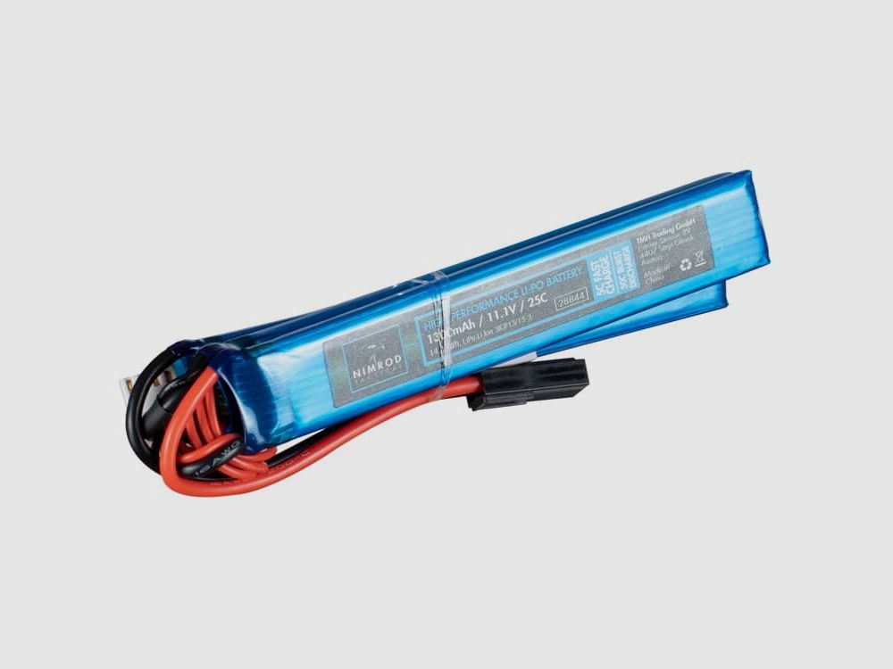 Nimrod 111V 1300mAh 25C LiPo Triple Stick Type