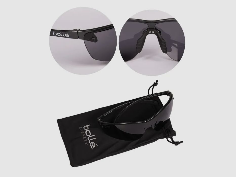 Bollé® "Silium+" Smoke Safety Glasses (tinted)