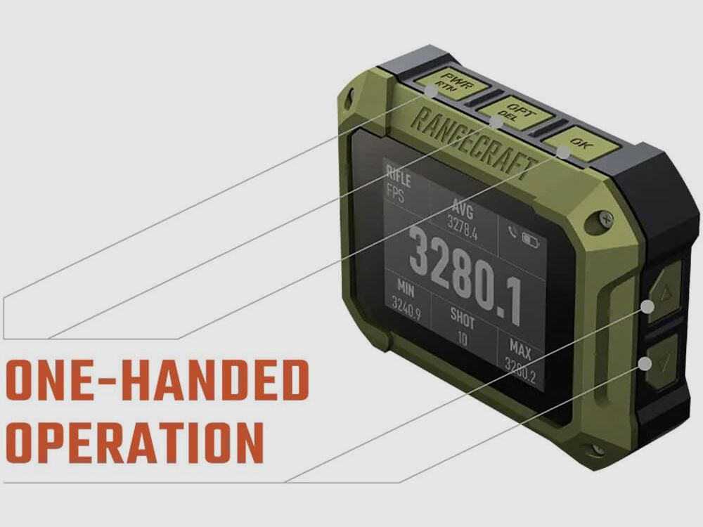 Misuratore di velocità Athlon Optics Rangecraft Velocity Pro, immagine 5 di 8