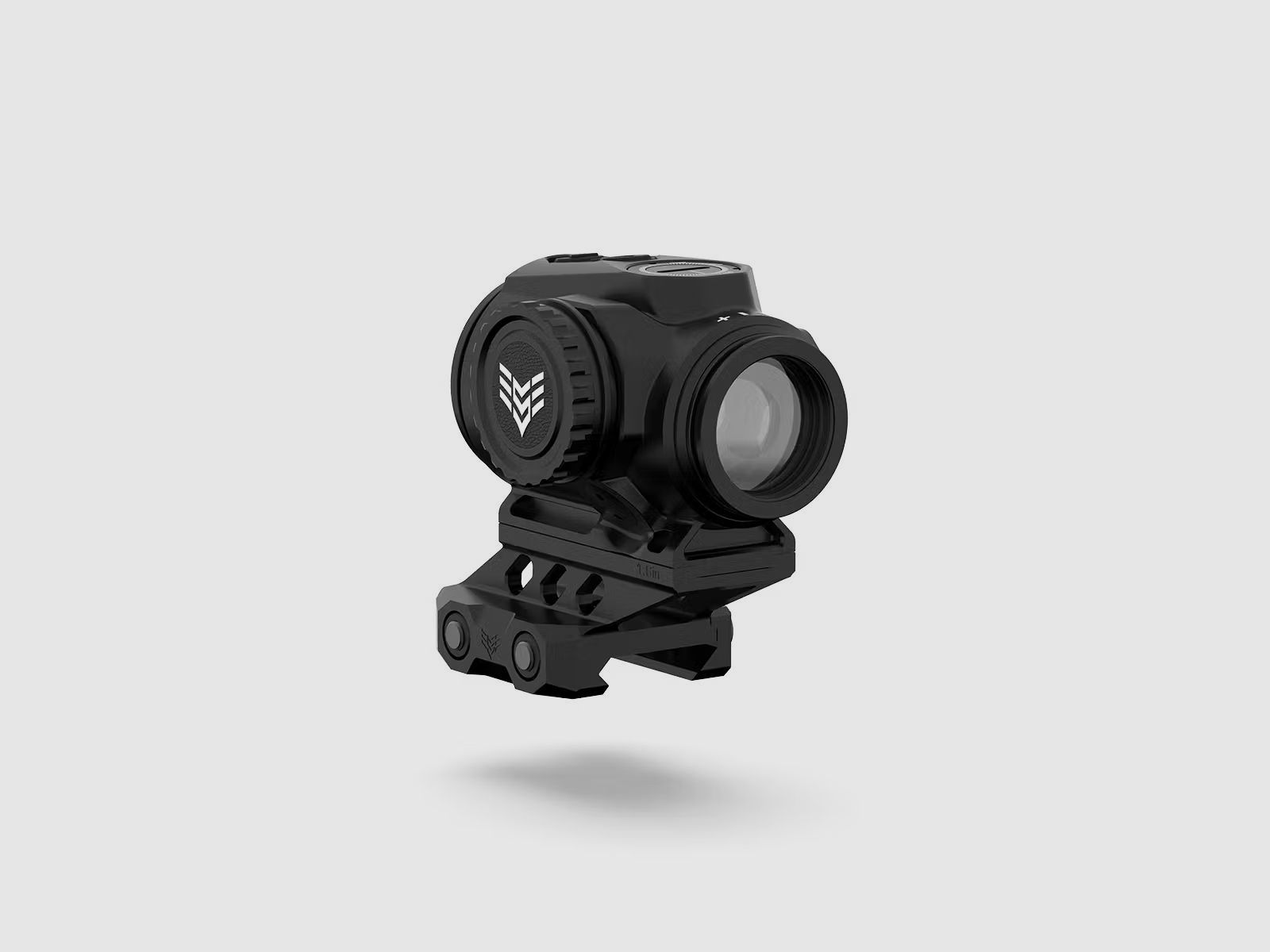 Swampfox Raider 1x20 Micro Prism Visier - BRC-Absehen, rot beleuchtet