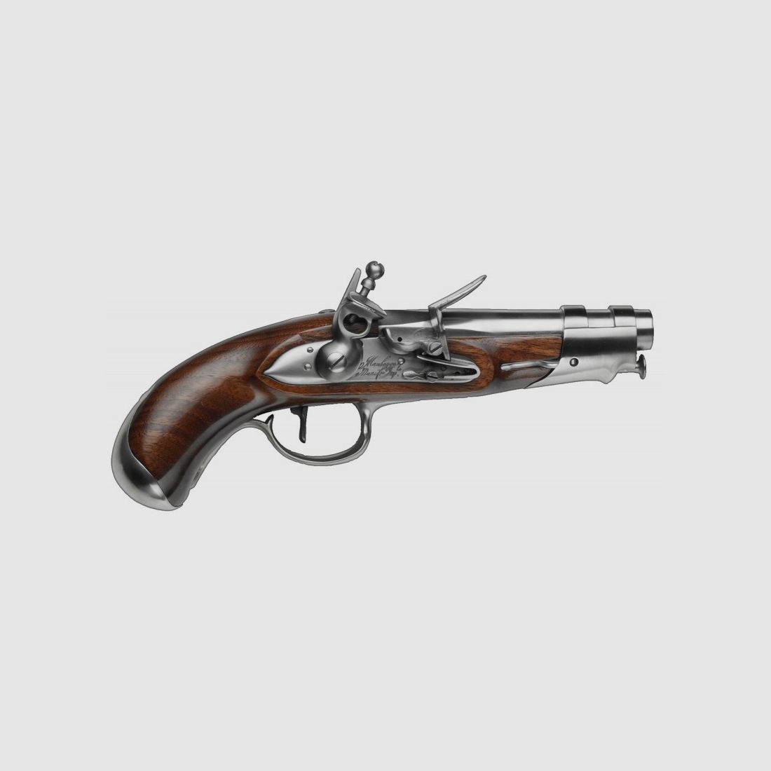 Pistolet An IX Gendarmerie à silex cal. 15,2 mm