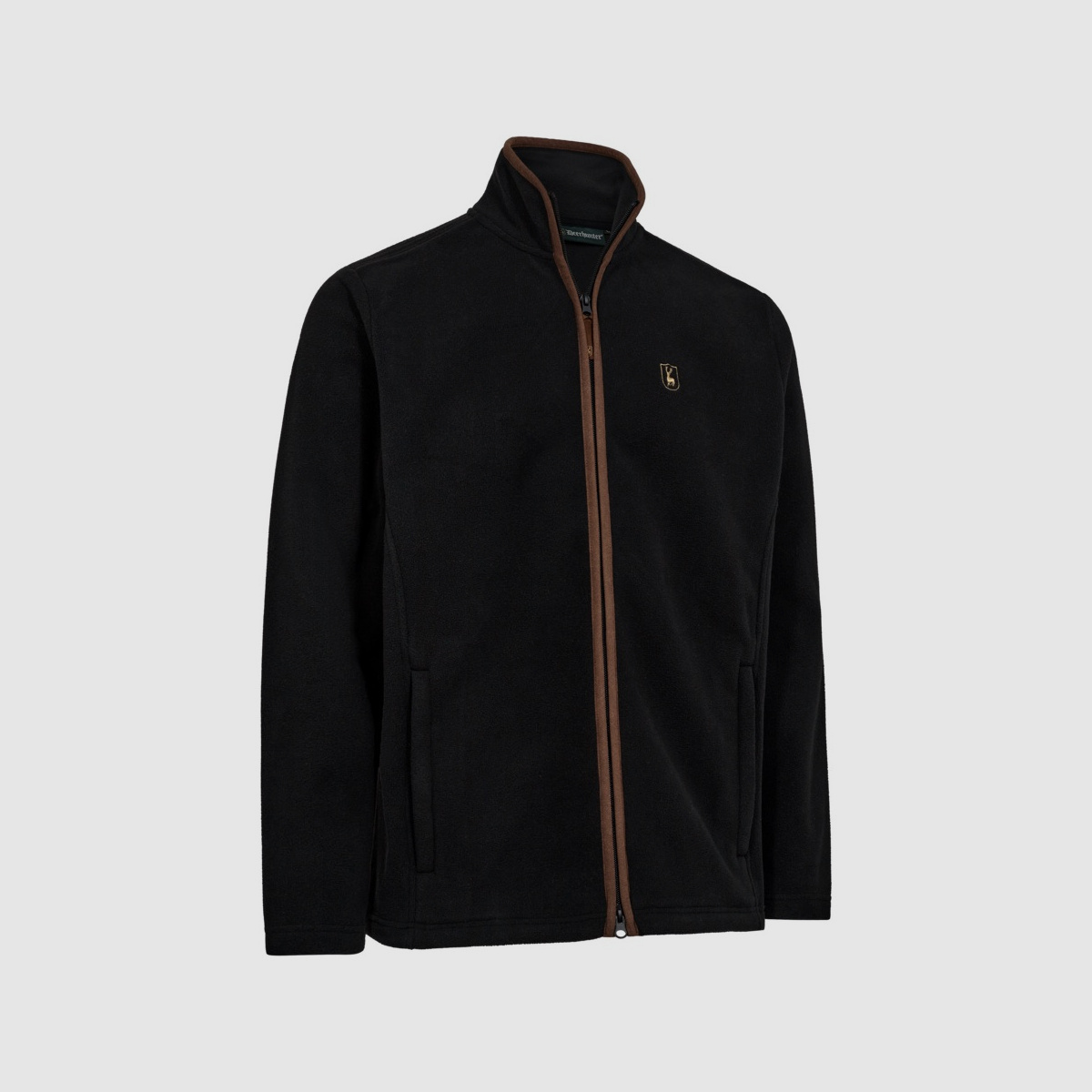 DEERHUNTER Cumbria Fleece Jacke Anthracite Grey