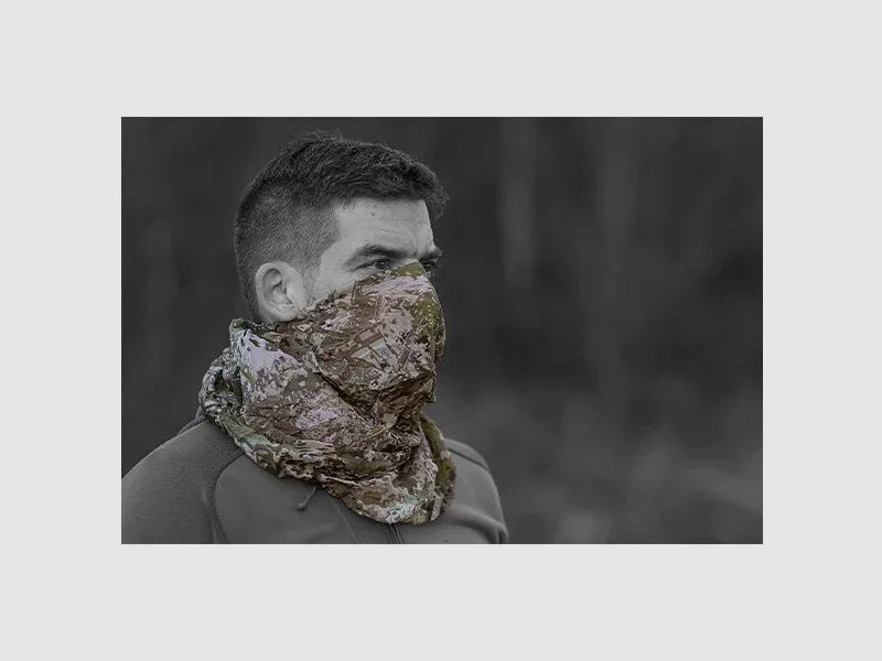 Ghosthood Ghosthood Tarnzubehör Schlauchschal Tube Scarf concamo beige