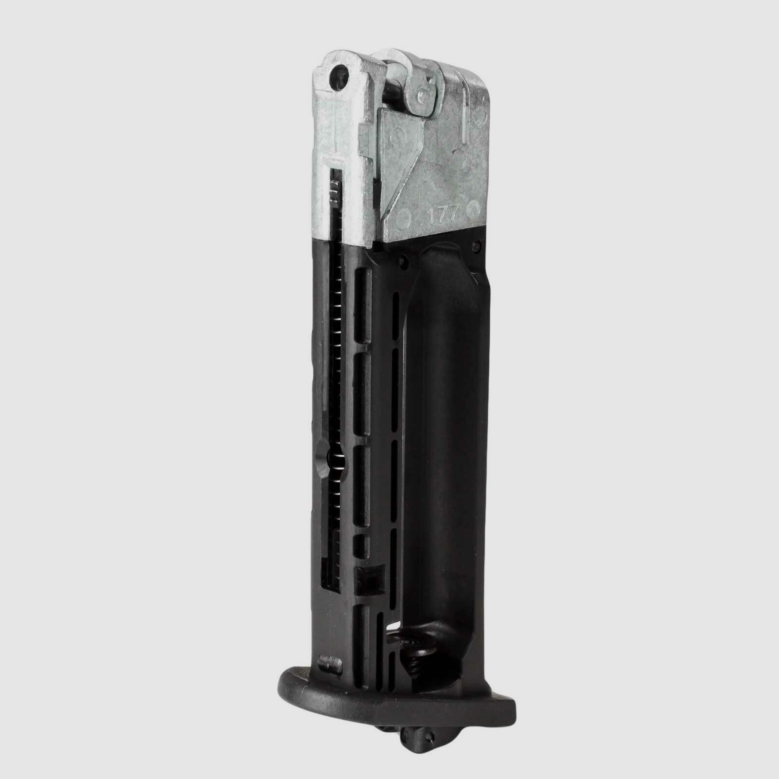 Luftpistolenset Beretta M84 FS 4,5 mm BB Co2-Pistole Blowback Vollmetall (P18) + 10 Co2-Kapseln + 1500 Stahl-BB's 4komma5
