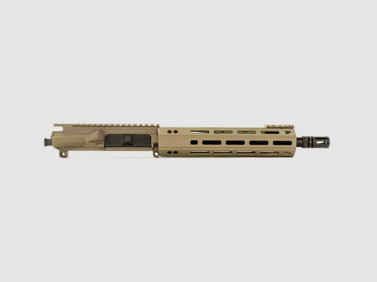 Kompletter Upper 10' für AR15 Selbstladebüchse Kal. .300 Blackout M-Lok - Kompletter Upper 10' anodisiert FDE M-Lok, Bild 2 von 4