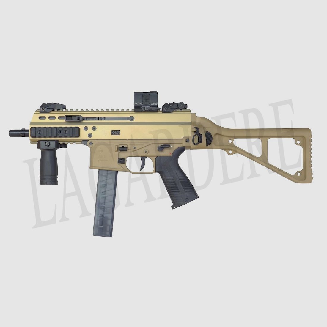 B&T APC9 PRO FALTSCHEIN TAN (SEMI-AUTOMATISCHES STURMGEWEHR)