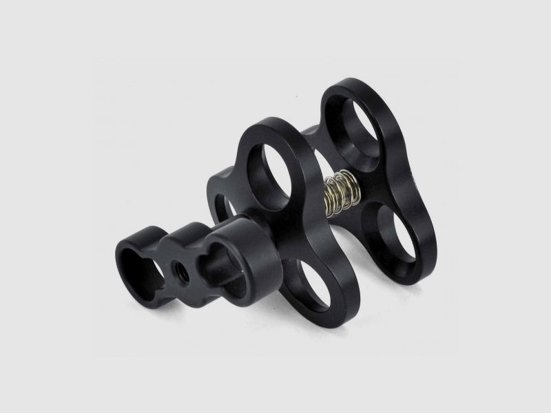 BEST DIVERS Klemme Aluminium 3 Löcher, Bild 1 von 2