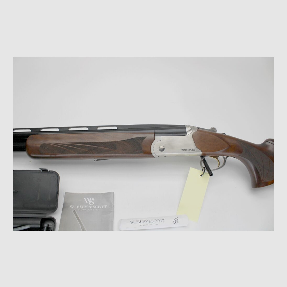 BDF Webley & Scott 900XS Competizione Pallini in Acciaio 5x Choke Esteso, Trap 12/76