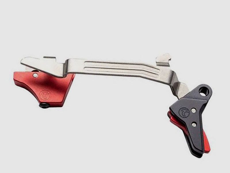 TIMNEY GLOCK Alpha Competition Trigger, RED for Gen5 (Small Frame)