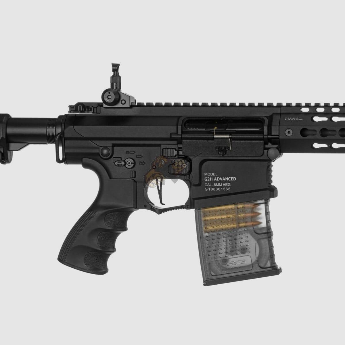 G&G TR16 MBR 308SR G2H 2.0 Joule Version mit ETU in Schwarz Airsoft S-AEG frei ab 18