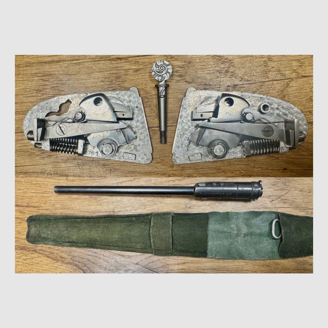 Krieghoff Ulm Primus Escopeta de Perrotes con Cañón Intercambiable y Leica Visus, imagen 5 de 6