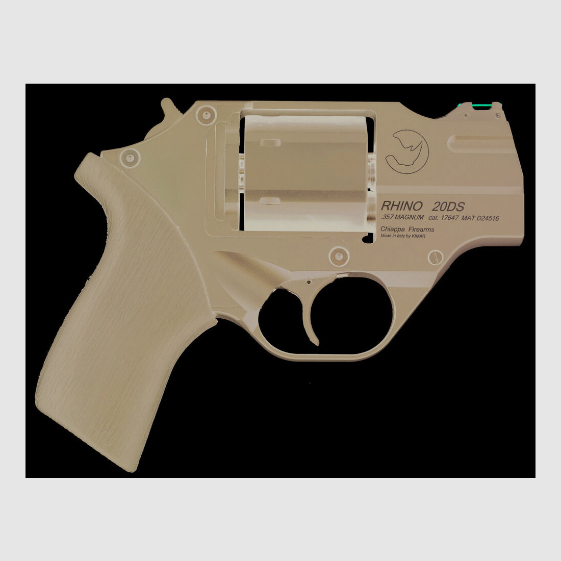 Chiappa Rhino 20 DS - Black .357 Mag.