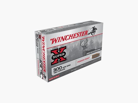 Winchester 300 WM POWER POINT 180GR
