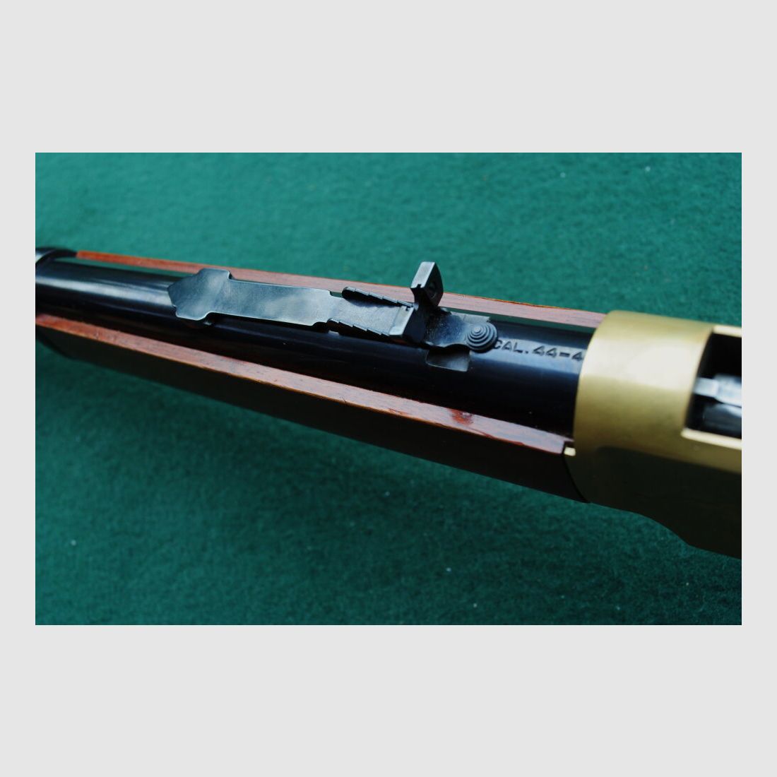 Win. 66 Carbine, Indian Head graviert, komplett CAS überarbeitet