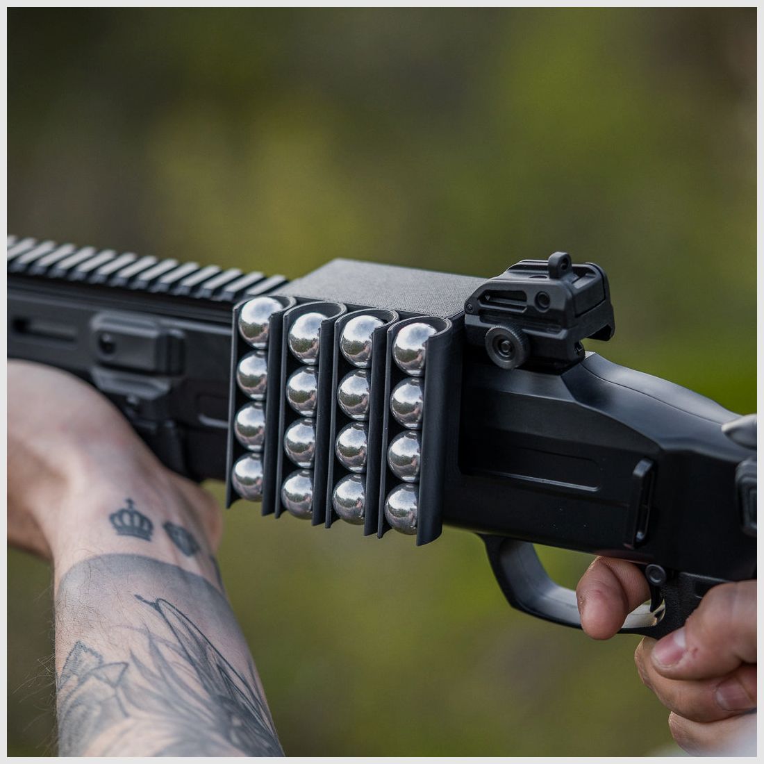 HOLDER DE MUNITIONS EXCLUSIF | MUNITIONSHALTER | 16 BALLES | UMAREX HDX68 | HDB68 | CAL.68