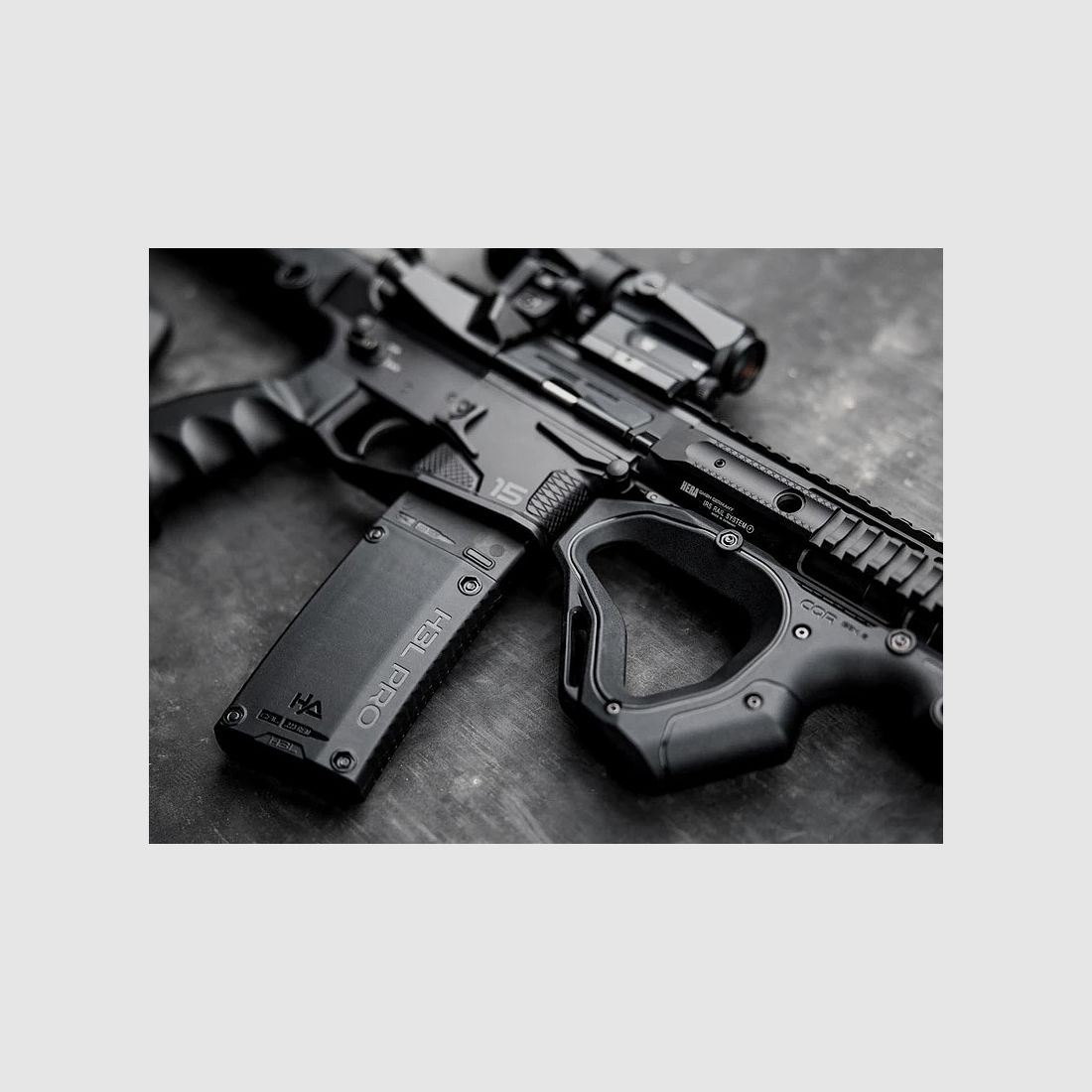 HERA ARMS H3L-PRO, Revista AR15 Negra