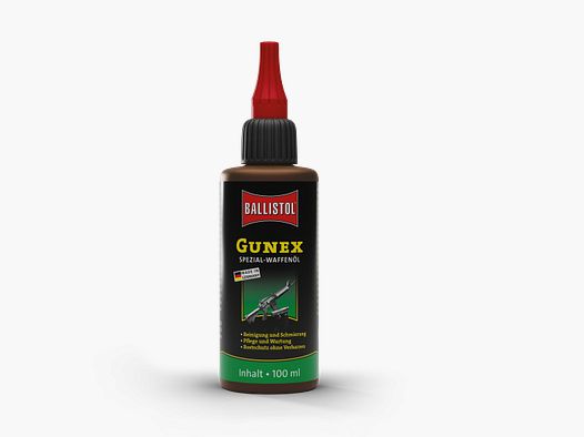 Gunex Spezial Waffenöl 100ml Flasche zum Träufeln